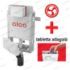   Alca / AlcaDRAIN / AlcaPLAST AM115/1000V (A115/1000V) Renovmodul - Falsík alatti szerelési rendszer szellőző előkészítéssel befalazáshoz, WC tabletta adagolóval, 8595580550653
