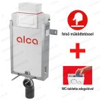   Alca / AlcaDRAIN / AlcaPLAST AM119/1000 RENOVMODUL Felülről vagy elölről működtethető falsík alatti szerelési rendszer befalazáshoz, függesztett WC–hez, WC-tabletta adagolóval