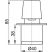 Alca / AlcaDRAIN / AlcaPLAST APH40, Légbeszívó szelep Ø40, 8595580500429