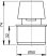 Alca / AlcaDRAIN / AlcaPLAST APH50, Légbeszívó szelep Ø50, 8594045930856