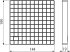 Fedrács 150×150 pontlefolyóhoz, AISI 304 rozsdamentes acél, APR-R21-150-150