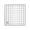   Fedrács 200×200 pontlefolyóhoz, AISI 316L rozsdamentes acél, APR-R22-200-200