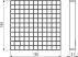 Fedrács 200×200 pontlefolyóhoz, AISI 316L rozsdamentes acél, APR-R22-200-200