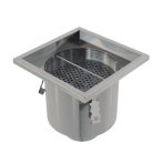   Ipari rozsdamentes pontlefolyó 200×200, AISI 316L, ALC-APR4-2121