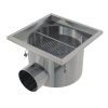   Ipari rozsdamentes pontlefolyó 300×300, AISI 316L, ALC-APR5-1121