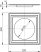 Alca / AlcaDRAIN / AlcaPLAST APV0005 fedél, a 2. szintű szigetelésre Ø150, szigetelő gallér 150 mm, 8595580507596