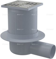 Alca / AlcaDRAIN / AlcaPLAST APV1 oldalsó kifolyású rozsdamentes padlólefolyó, 8595580520502