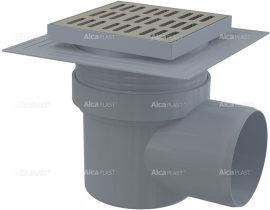 Alca / AlcaDRAIN / AlcaPLAST APV12 oldalsó kifolyású rozsdamentes padlólefolyó, 8594045937190