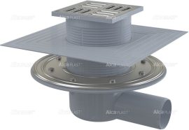 Alca / AlcaDRAIN / AlcaPLAST APV1324 oldalsó kifolyású rozsdamentes padlólefolyó, 8595580518479