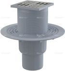   Alca / AlcaDRAIN / AlcaPLAST APV201 alsó kifolyású rozsdamentes padlólefolyó, 8594045930375