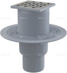   Alca / AlcaDRAIN / AlcaPLAST APV202 alsó kifolyású rozsdamentes padlólefolyó, 8594045930429