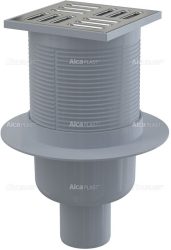 Alca / AlcaDRAIN / AlcaPLAST APV32 alsó kifolyású rozsdamentes padlólefolyó, 8595580503475