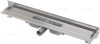   Alca / AlcaDRAIN / AlcaPLAST  APZ104-850 Flexible low / Alacsony zuhanyfolyóka / perforált rács behelyezésére szolgáló széllel / falhoz állítható peremmel