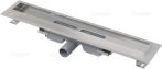   Alca / AlcaDRAIN / AlcaPLAST  APZ106-550 Professional Low / Alacsony zuhanyfolyóka széllel / tömör rácshoz