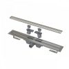   Alca / AlcaDRAIN / AlcaPLAST APZ1SMART-LINE Zuhanyfolyóka peremmel perforált rácsokhoz  APZ1SMART-LINE-550  8595580567958