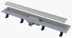   Alca / AlcaDRAIN / AlcaPLAST APZ9-650M, Simple - Zuhany folyóka a perforált rácsokra szolgáló peremmel