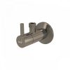   Alca / AlcaDRAIN / AlcaPLAST  ARV001-N-P Sarokszelep szűrővel 1/2"×3/8", NICKEL-fényes / Nickel-fényes,  ARV001-N-P 8595580571726