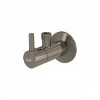   Alca / AlcaDRAIN / AlcaPLAST  ARV001-N-P Sarokszelep szűrővel 1/2"×3/8", NICKEL-fényes / Nickel-fényes,  ARV001-N-P 8595580571726