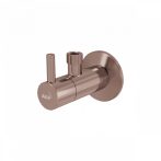   Alca / AlcaDRAIN / AlcaPLAST ARV001-RG-B Sarokszelep szűrővel 1/2"×3/8", RED GOLD-szálcsiszolt matt / RED-GOLD matt,   ARV001-RG-B 8595580571719
