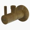   Alca / AlcaDRAIN / AlcaPLAST ARV001-ANTIC, Sarokszelep szűrővel 1/2"×3/8" bronz-antik, 8595580539719 RENDELÉSRE