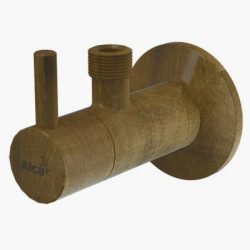 Alca / AlcaDRAIN / AlcaPLAST ARV001-ANTIC, Sarokszelep szűrővel 1/2"×3/8" bronz-antik, 8595580539719 RENDELÉSRE
