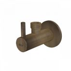   Alca / AlcaDRAIN / AlcaPLAST ARV003-ANTIC Sarokszelep szűrővel 1/2"×1/2", bronz-antic / bronz-antic,  ARV003-ANTIC 8595580566449