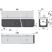 Alca / AlcaDRAIN / AlcaPLAST AVZ101-R321 Asszimetrikus kültéri résfolyóka 100 mm, rozsdamentes acélból,  AVZ101-R321 8595580559694
