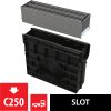   Alca / AlcaDRAIN / AlcaPLAST AVZ101R-R324R Szimmetrikus kültéri réslefolyó revíziós résszel 160 mm, rozsdamentes acélból,  AVZ101R-R324R 8595580549923