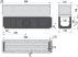 Alca / AlcaDRAIN / AlcaPLAST  AVZ101S-R123R Szimmetrikus kültéri résfolyóka revíziós résszel 100 mm, horganyzott acélból,  AVZ101S-R123R 8595580547387