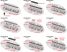 Alca / AlcaDRAIN / AlcaPLAST AVZ104-R402 Kültéri folyóka 100 mm műanyag peremmel és kompozit ráccsal B125,  AVZ104-R402 8595580547264