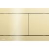   Alca / AlcaDRAIN / AlcaPLAST FUN-G-P Nyomólap a falsík alatti szerelési rendszerekhez, GOLD-fényes,arany színű kivitel