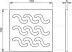 Alca / AlcaDRAIN / AlcaPLAST MPV002 rozsdamentes acél padló összefolyó rács, 102×102×5, 105x105-ös kerethez,  8594045930399