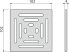 Alca / AlcaDRAIN / AlcaPLAST MPV012 8595580555498	Rozsdamentes rács a rozsdamentes padlóösszefolyókhoz 102×102 mm