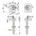 Alca / AlcaDRAIN / AlcaPLAST P0009-ND, Pántok A60 számára, 2db, 8594045931969