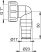 Alca / AlcaDRAIN / AlcaPLAST P0048-ND, G1 könyök készlet"/17-23, 8594045938364