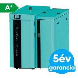 Centrometal Bio Tec Plus 25 kombinált faelgázosító-pellet kazán, 25kW, 100101700025P