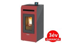 Centrometal CentroPelet Z16 meleg levegős pellet kályha (bordó - 15,2 kW), 120101000Z16C