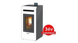 Centrometal CentroPelet Z16 meleg levegős pellet kályha (fehér - 15,2 kW), 120101000Z16W