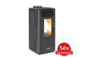   Centrometal CentroPelet ZV14 meleg levegős és vízteres pellet kályha (szürke - 13,8 kW), 12010100ZV14GY