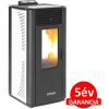   Centrometal CentroPelet ZV14 meleg levegős és vízteres pellet kályha (fehér - 13,8 kW), 12010100ZV14W
