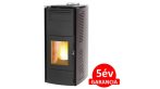   Centrometal CentroPelet ZV16 meleg levegős és vízteres pellet kályha (szürke - 16,1 kW), 12010100ZV16GY