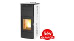   Centrometal CentroPelet ZV16 meleg levegős és vízteres pellet kályha (fehér - 16,1 kW), 12010100ZV16W