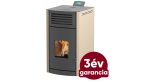   RUBYNOR ONYX HYDRO pellet kályha (12 kW krém), 123232000012CR