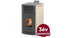 RUBYNOR ONYX HYDRO pellet kályha (18 kW krém), 123232000018CR