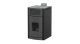 RUBYNOR ONYX HYDRO pellet kályha (24 kW szürke), 123232000024GY
