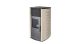 WENTOREX MILANO PS-D légbefúvásos pellet kályha (10 kW krém), 126515000P10C