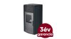   WENTOREX MILANO PS-D légbefúvásos pellet kályha (10 kW szürke), 126515000P10G
