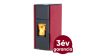   WENTOREX GARDA PS-H 25 vízteres pellet kályha (25 kW bordó), 126515000P25B