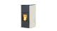 WENTOREX GARDA PS-H 25 vízteres pellet kályha (25 kW krém), 126515000P25C
