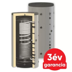 Sunsystem HYG B R2 500 fűtési puffer tartály 2 db hőcserélővel, 1 db inox HMV hőcserélővel (456 liter), 220303120500 Sunsystem HYG B R2 500 fűtési puffer tartály 2 db hőcserélővel, 1 db inox HMV hőcserélővel (456 liter), 220303120500